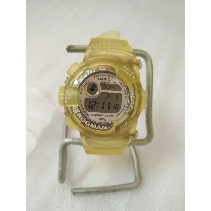 USED-CASIO Baby-G Frogman BGW-103K Dolphin & Whale Model