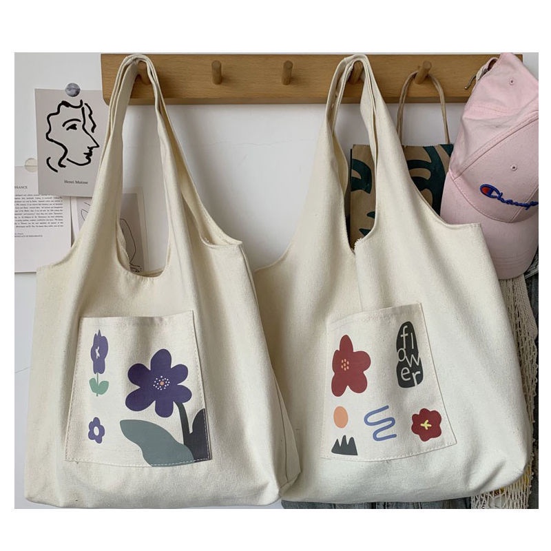 Tote bag store korea shopee