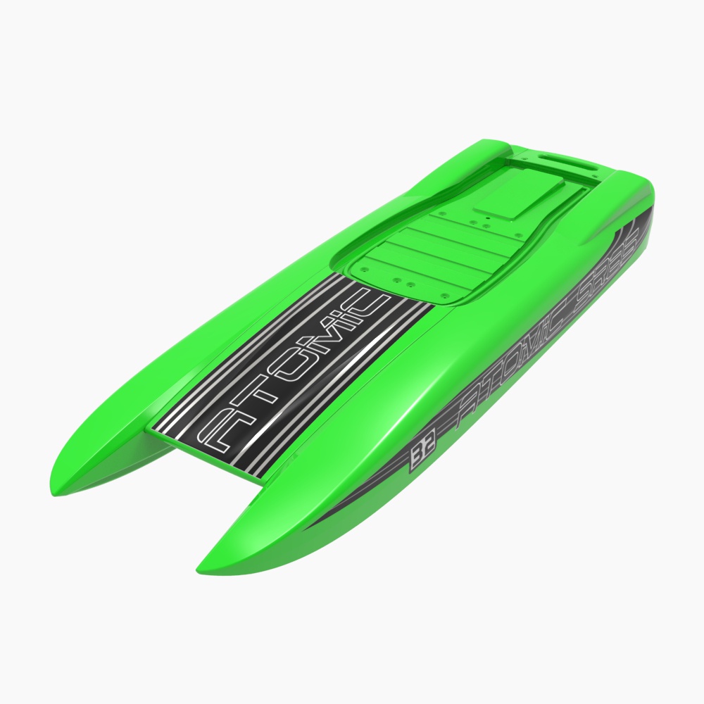 VOLANTEXRC RC Boat parts Shaft And Propeller/Shaft holder/Rudder/Hull ...