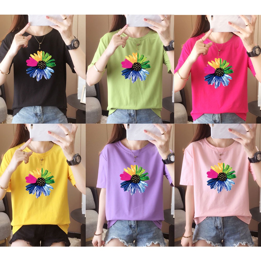 [AMYGO] 2026 Tshirt Woman Baju t shirt Perempuan T-Shirt Women Wanita ...
