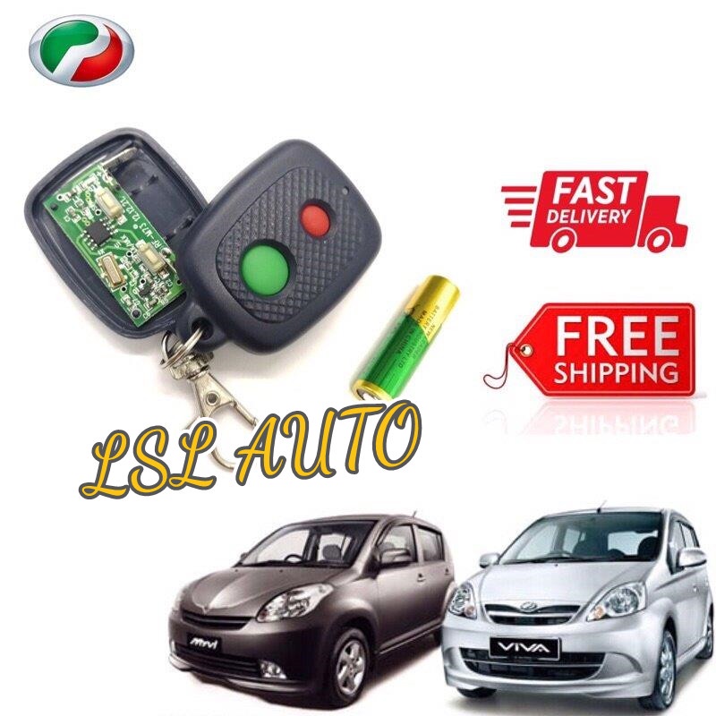 Perodua Remote Alza & Myvi Old / Lagi Best / Icon / Viva Elite / Viva