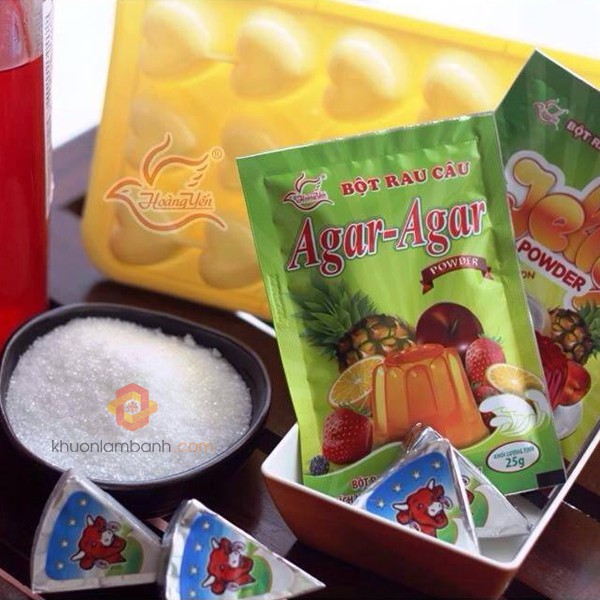 Agar-agar Rovin Crunchy Jelly Powder 25g Pack | Shopee Malaysia