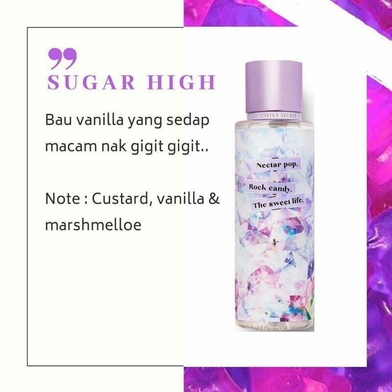 Victoria's Secret Body Mist Sweet Fix Collection 250ML Shopee