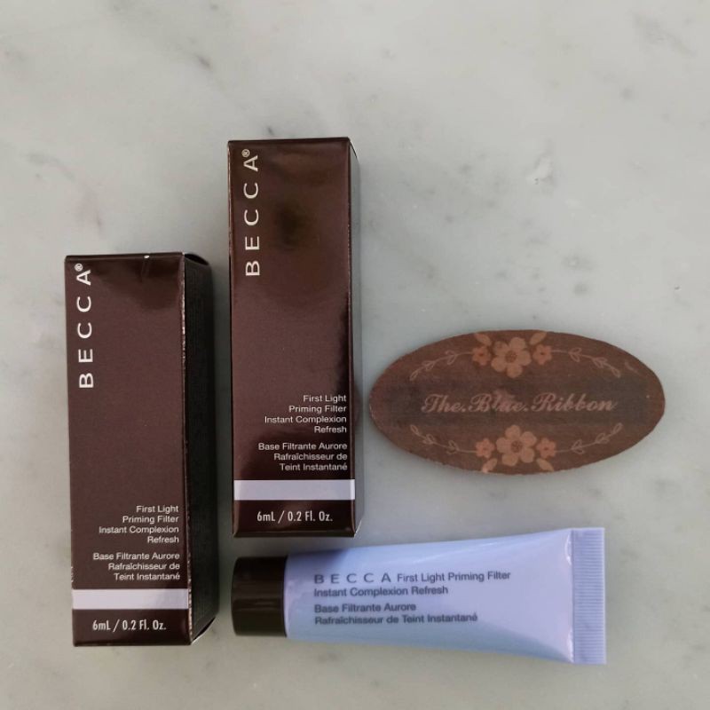 Becca FIRST LIGHT PRIMING FILTER Contents 6ml Shopee Malaysia