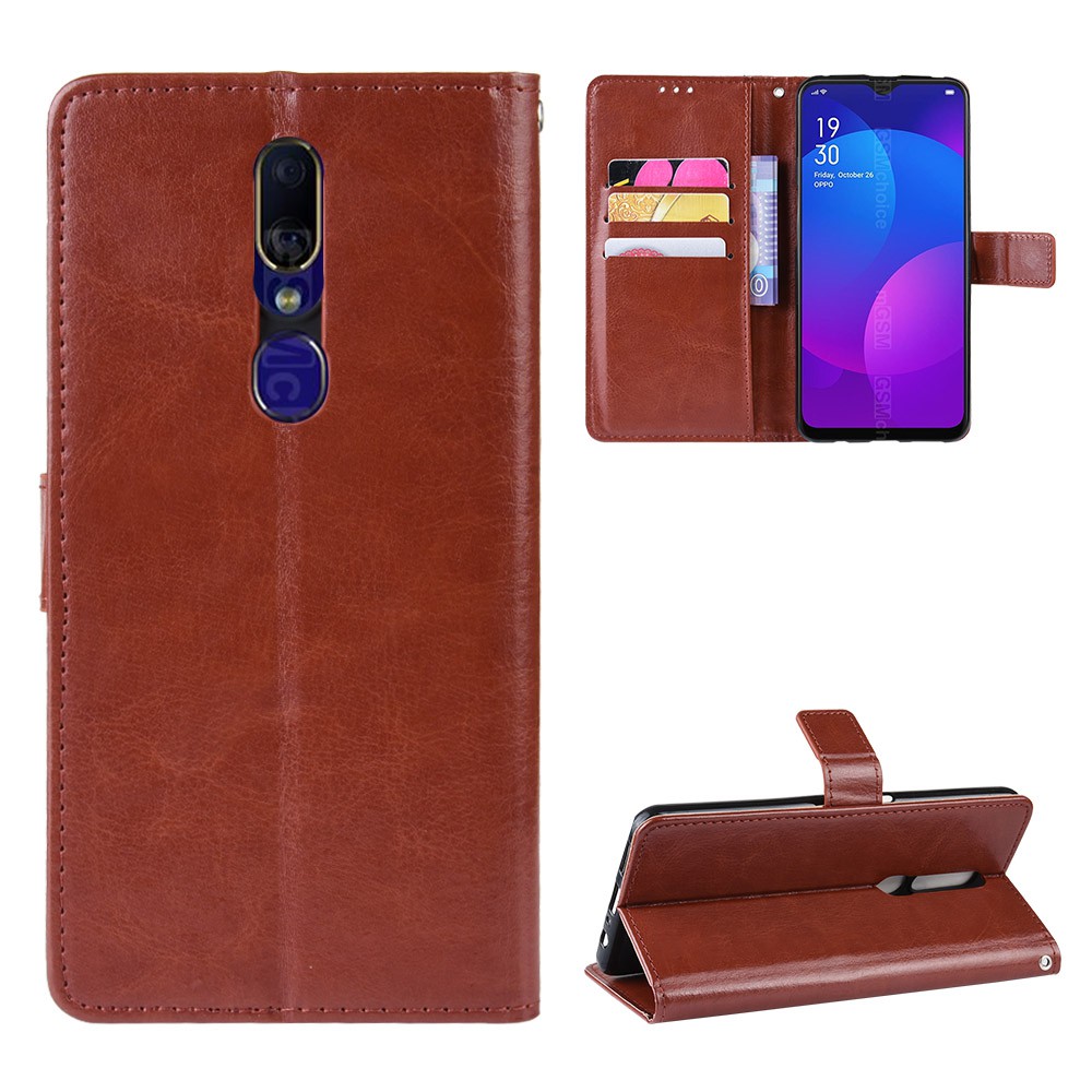 Oppo F11 Pro F 11 Oppof11 Flip Case Pu Leather Wallet Card Slot Case Cover Oppo F11 F11pro Stand 3426