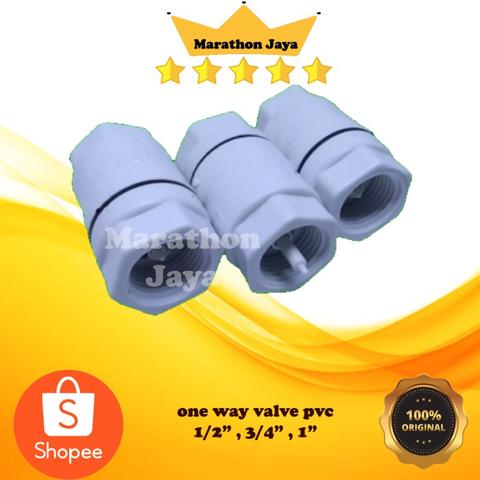 One Way Valve Pvc Valve SS 60 Shopee Malaysia