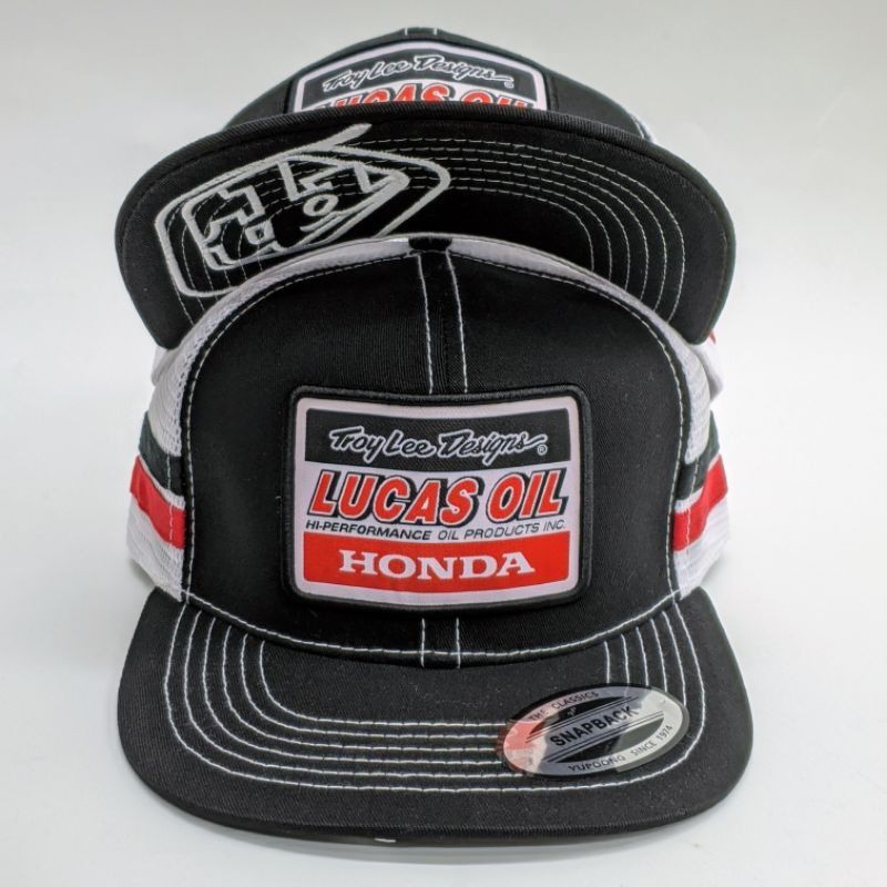 Troy Lee Designs 40th Holiday Go Faster Snapback Cap in Black