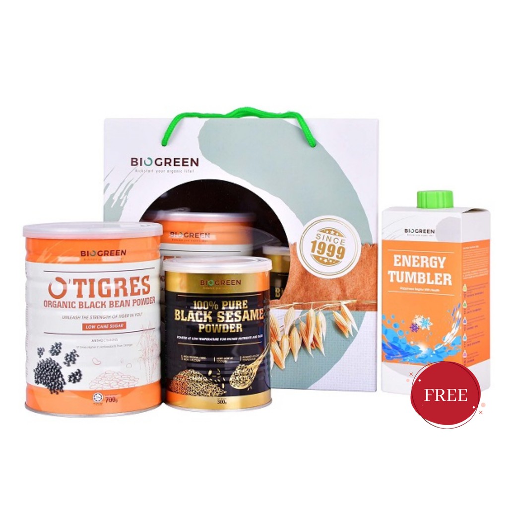 Biogreen O'Tigres Energy Package - Organic Black Bean Low Cane Sugar ...