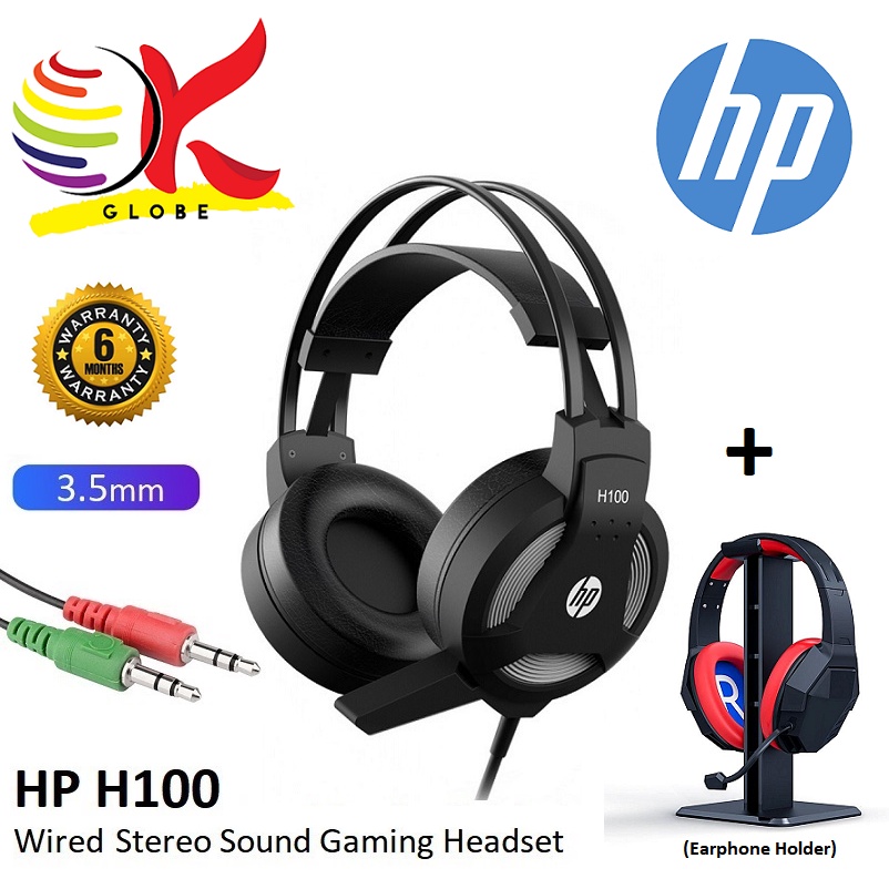 Hp h100 gaming headset with mic hotsell