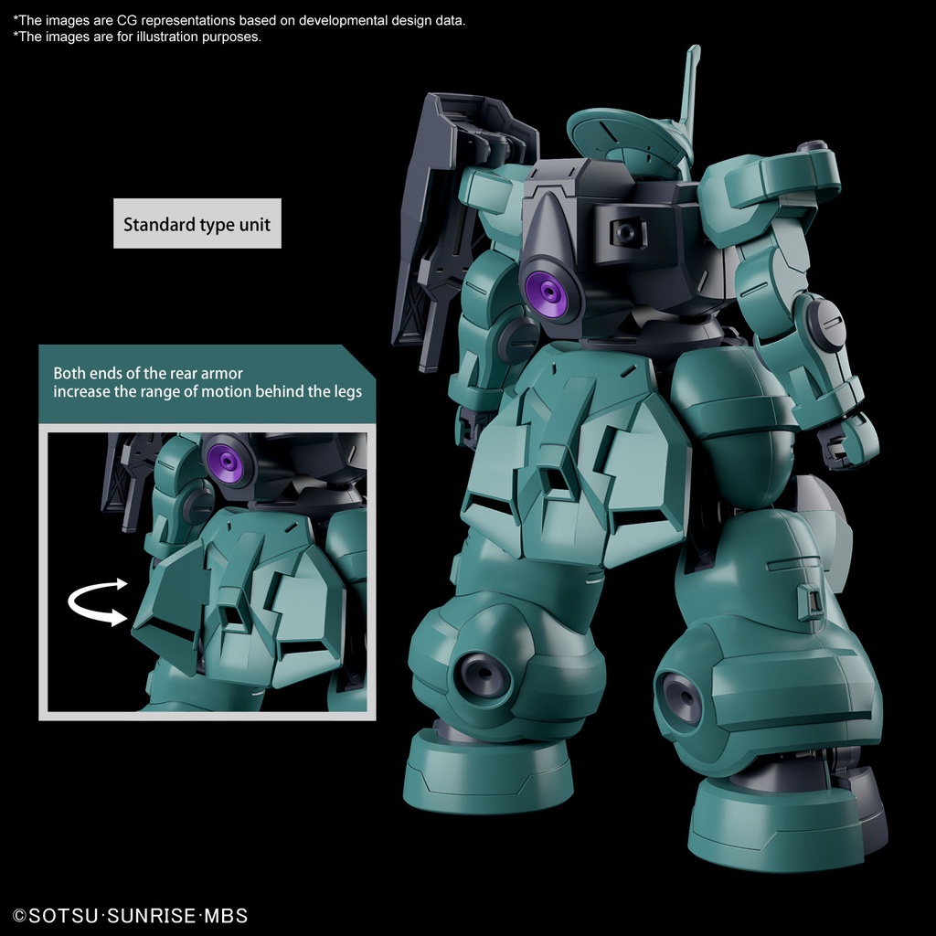 BANDAI HG 1/144 DILANZA STANDARD TYPE/LAUDA'S DILANZA 