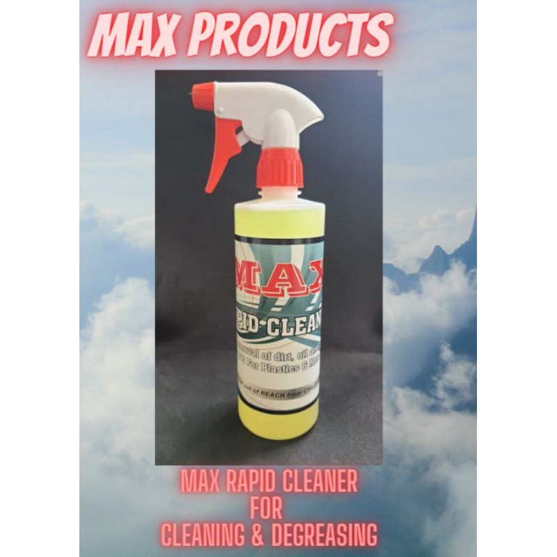 MAX Rapid Cleaner ( Remove tough dirt, stain & grime ) - 500 ml ...
