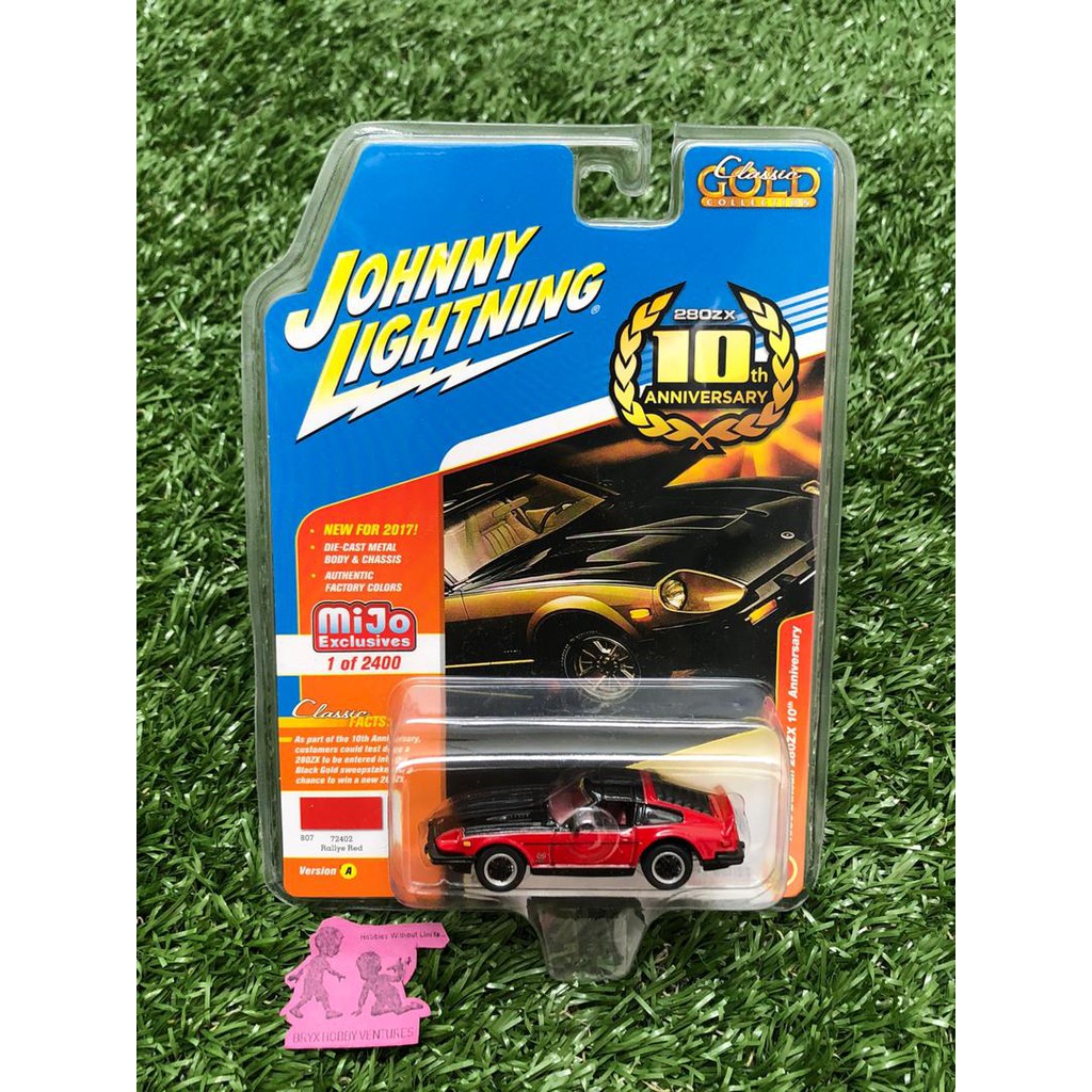 Johnny Lightning Mijo Exclusives 10th Anniversary Classic Gold 