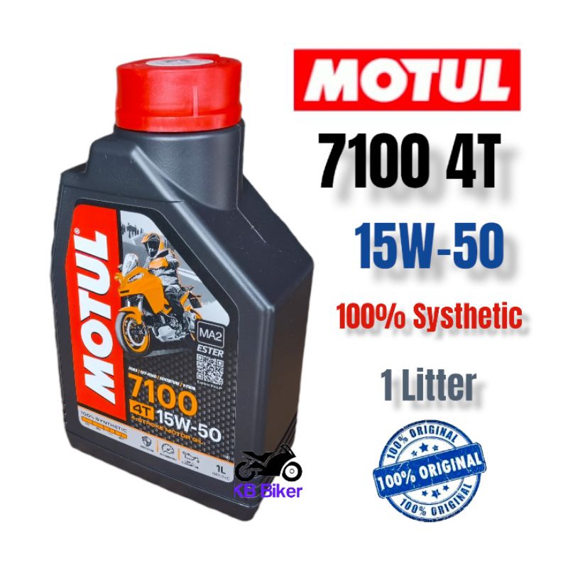 Motul 4T 7100 15W 50 Ester 100% Original