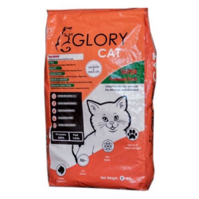 Glory Cat Food Makanan Kucing 8kg Shopee Malaysia