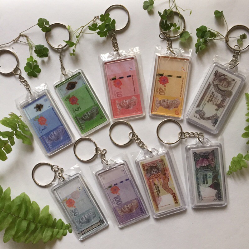 Malaysia currency key chain door gift souvenir Shopee Malaysia
