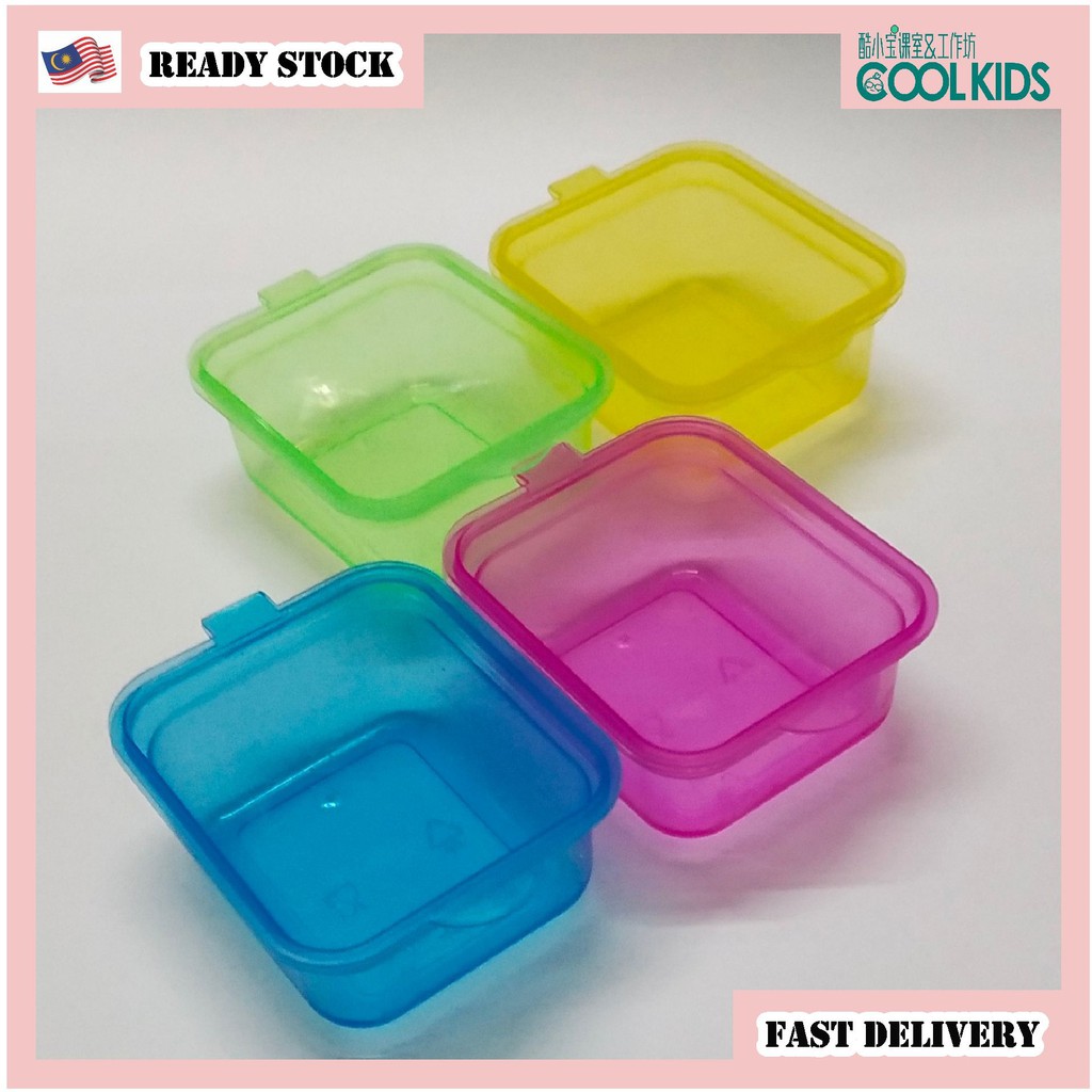 🎁READY STOCK🎁Mini storage container/Small plastic container /4 colours