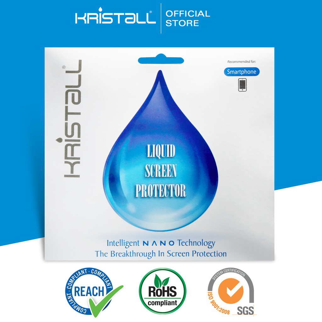 Kristall® Nano Liquid Coating Screen Protector SMARTPHONE (Not Tempered