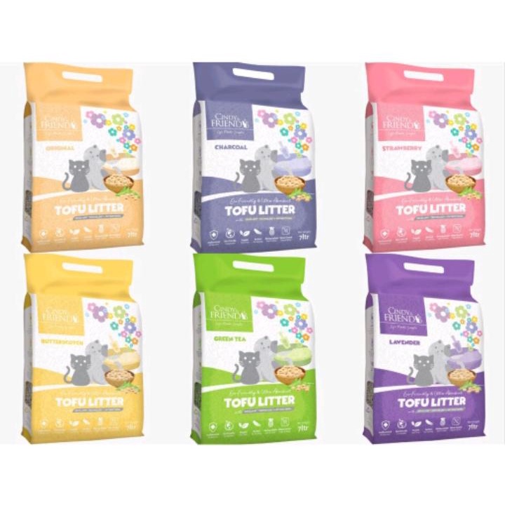Cindy & Friends Tofu Cat Litter 7L Shopee Malaysia