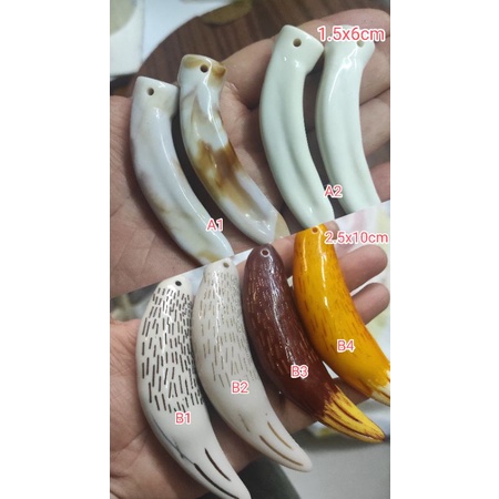 Acrylic Giant Taring Replica Woof Tooth (1pc) | Shopee Malaysia