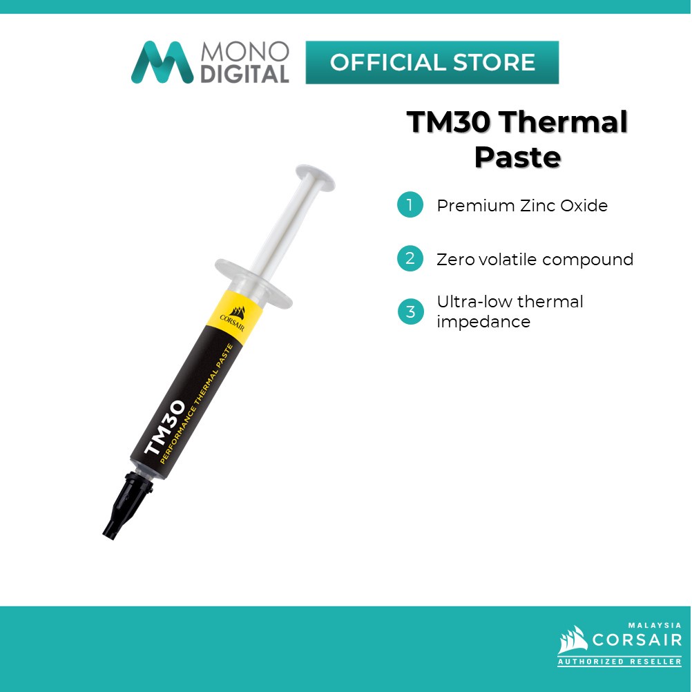 CORSAIR TM30 Performance Thermal Paste, CT-9010001-WW.