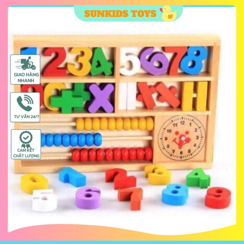Smart Wooden Toys Good Multi-Purpose Math Learning Board | Shopee Malaysia