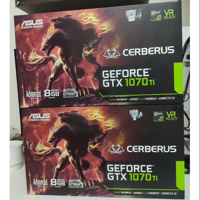 Asus cerberus gtx hot sale 1070 ti 8gb