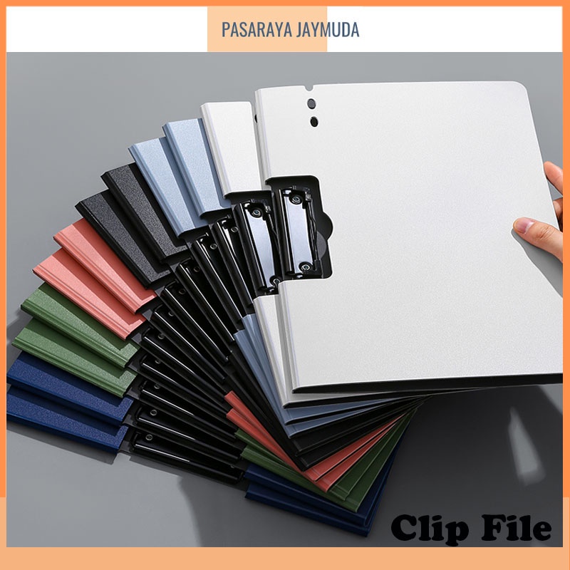 A4 Clip File Horizontal Plastic Folder Document Foam Board Writing Pad