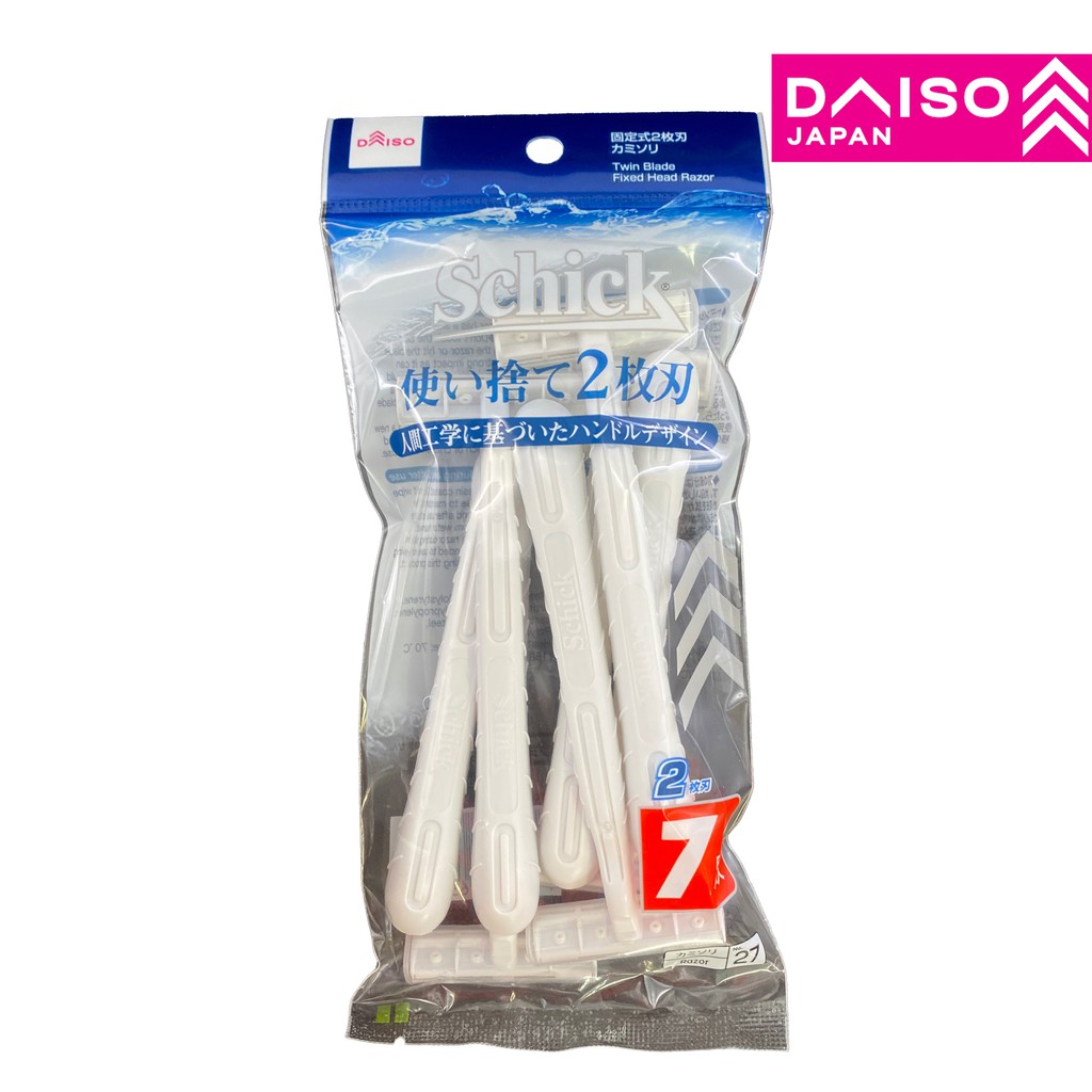 DAISO Schick Twin Blade Fixed Head Razor | Shopee Malaysia