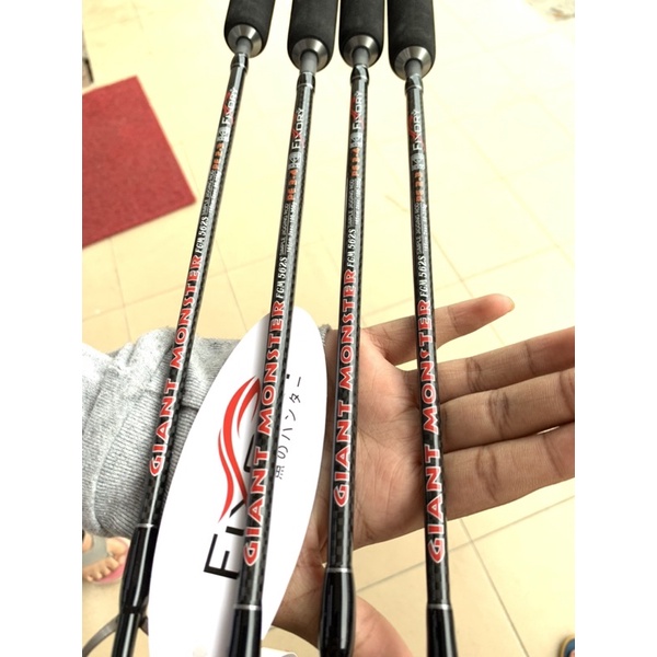 Fixory Giant Monster spining Rod Pump Kaw Kaw Padu | Shopee Malaysia