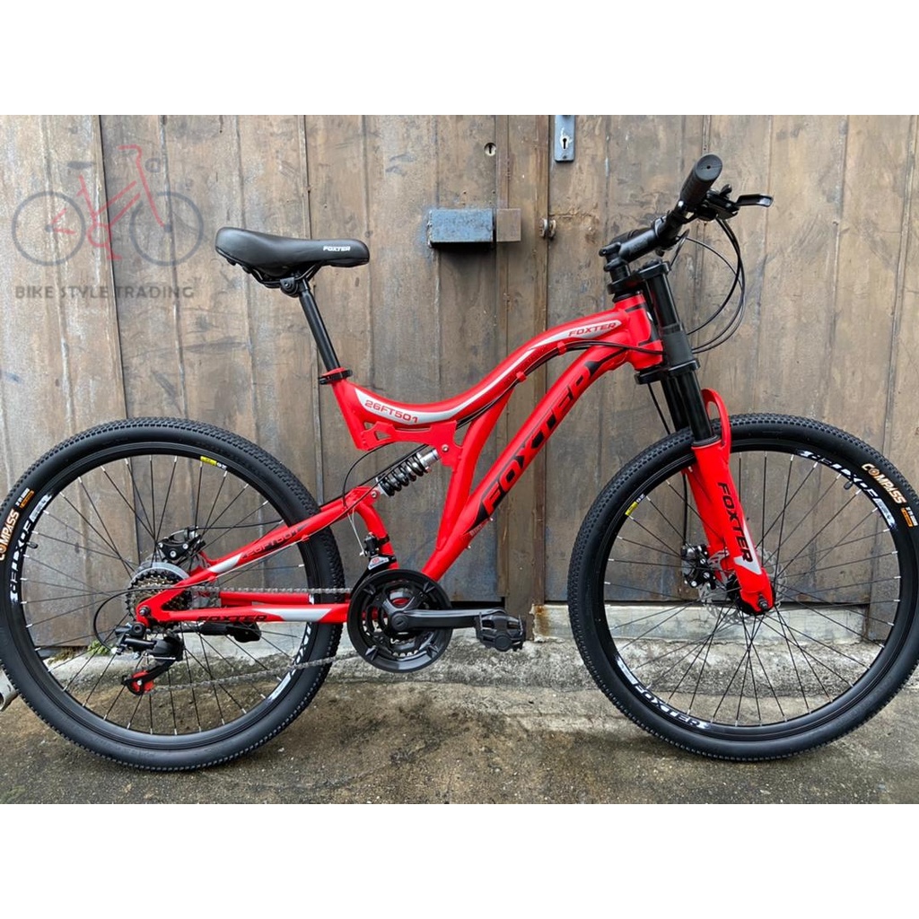 26 FOXTER BICYCLE BASIKAL FOXTER DOWNHILL MTB 26 MOUNTAIN BIKE MTB SUSPENTION FORK Shopee Malaysia