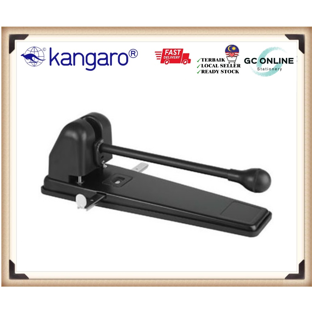 Kangaro Puncher 480 / Puncher 600 / Paper Punch / 2 Hole Puncher / Penubuk  Lubang