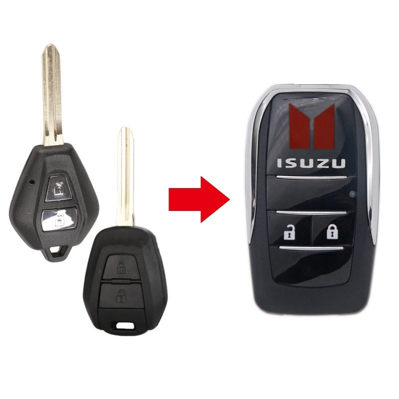 Folding Key Frame For Isuzu DMAX MUX MU7 2007-2011 2012-2019 2020-2022 ...