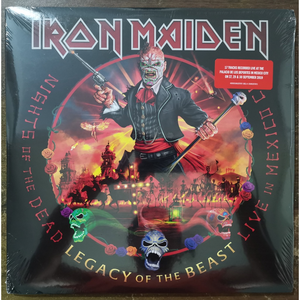 IRON MAIDEN Nights Of The Dead, Legacy Of The Beast: Live In Mexico ...