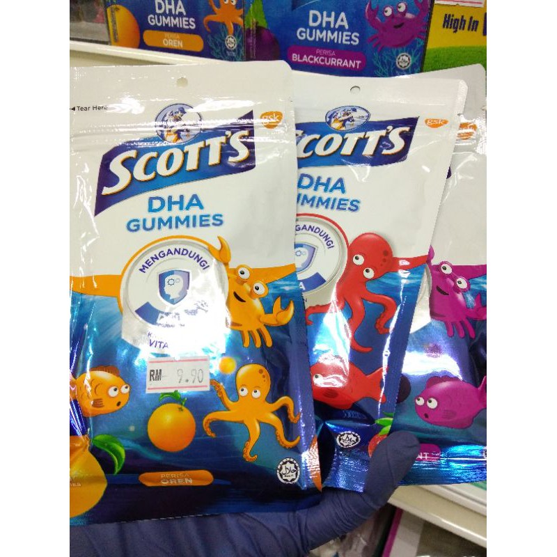 Scott's DHA Gummies (15gummies) | Shopee Malaysia