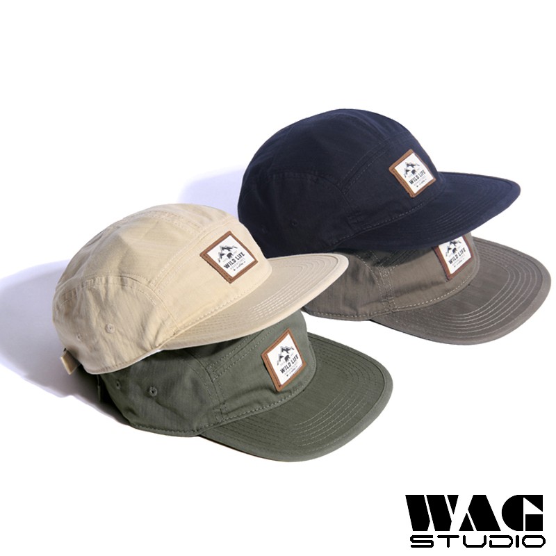 WAG Hat | Ready Stock Cotton 5 Panel Cap Flat Brim Baseball Cap Men ...