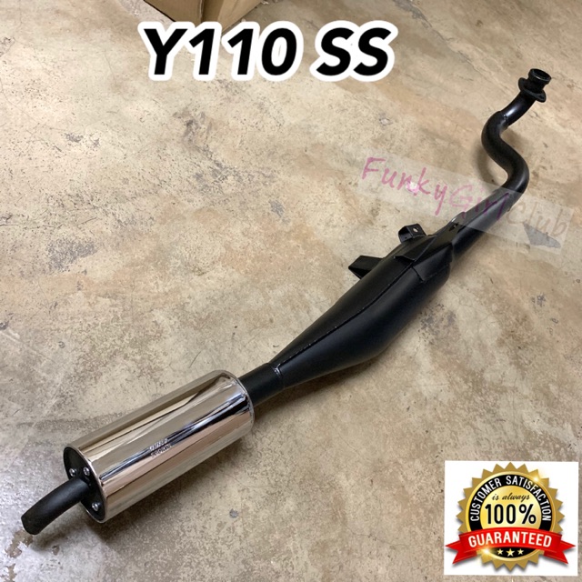 EJM Standard Exhaust Yamaha Y110 ODM SS OEM Std Ekzos Pipe Ori Racing ...