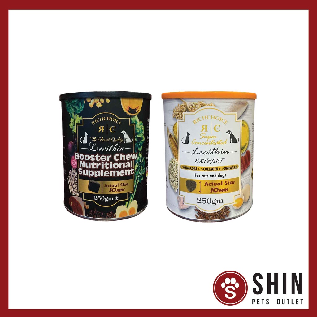 Rich Choice Holistic Lecithin Booster Chew Nutritional Supplement 250