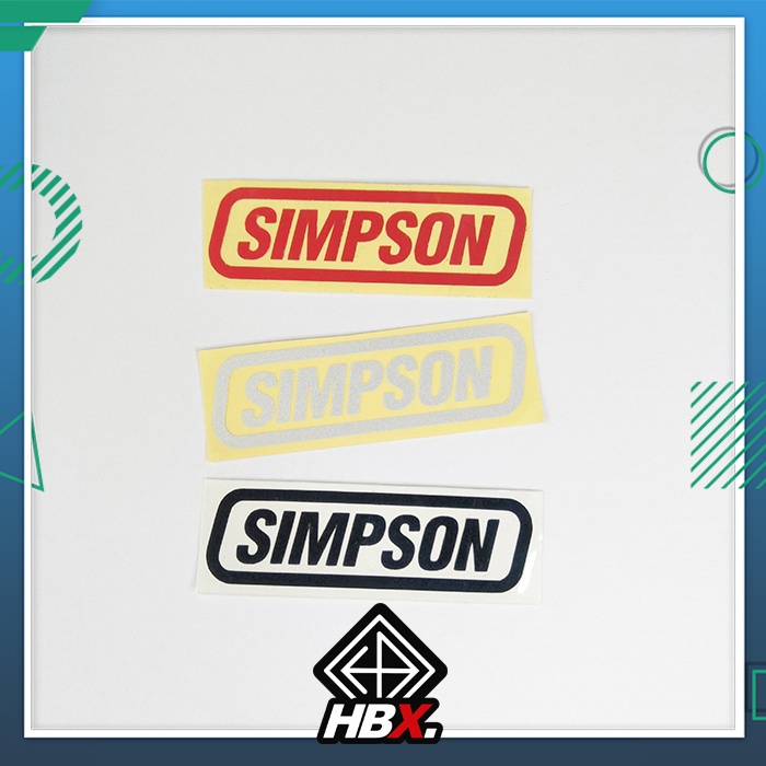 Sticker Cutting Helmet Sticker Simps0n 7x2cm | Shopee Malaysia