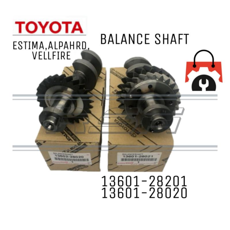 ORIGINAL TOYOTA VELLFIRE,ESTIMA,HARRIER BALANCE SHAFT (1 PAIR) Shopee