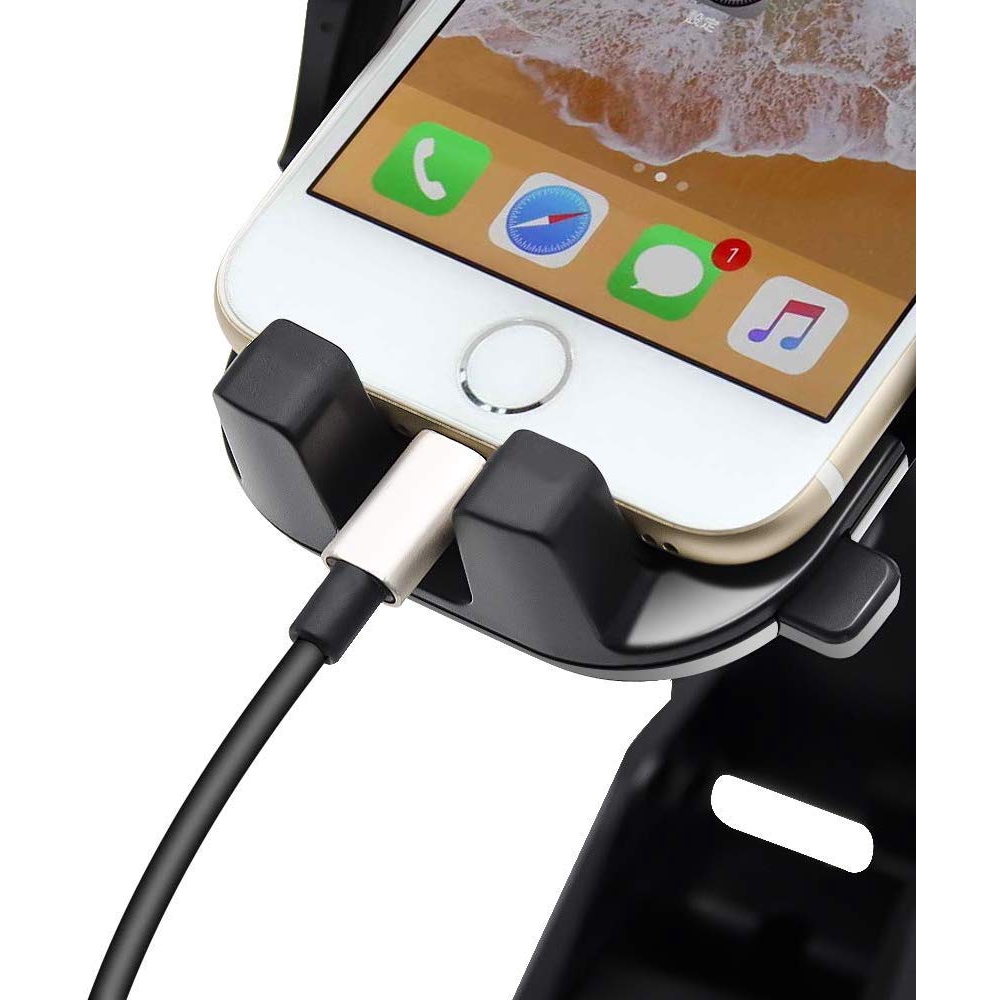 Car Mount Sticky Suction Pad Extendable Phone Holder One Button