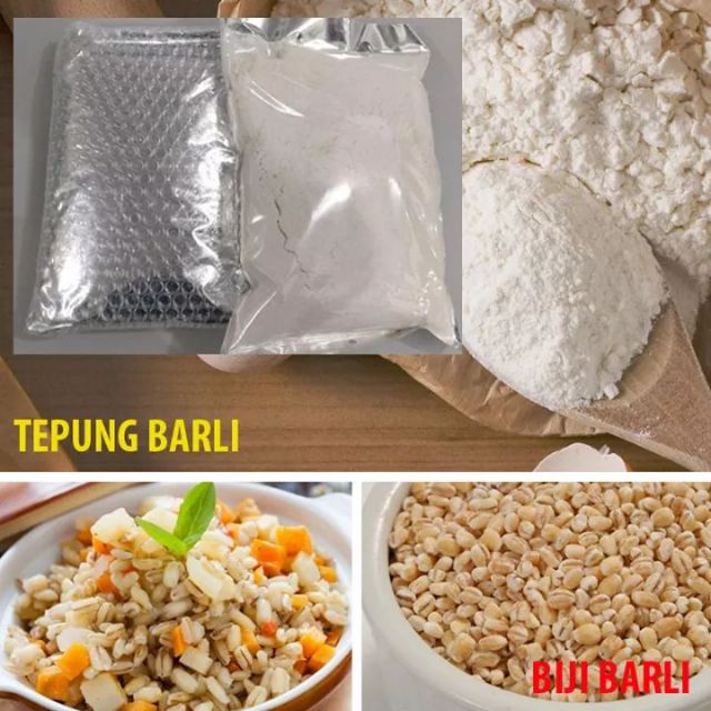 Tepung Barli | Biji Barli / Barley Flour | Pearl Barley | Shopee Malaysia