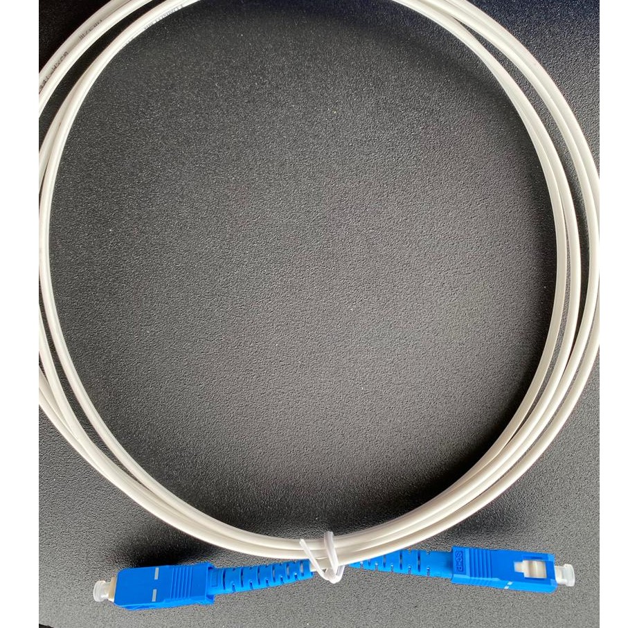 FTTH ( 1 pcs ) RM2.2 fiber optic cable pigtail SC-SC Single Mode ...