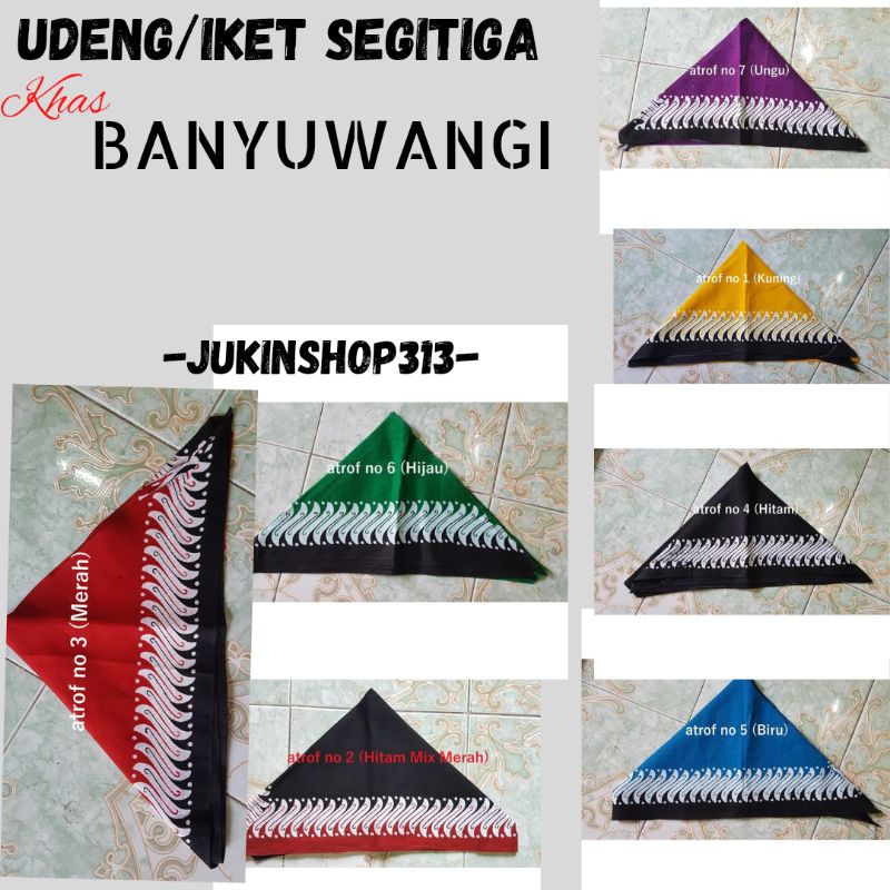 Banyuwangi Triangle Pashmina Complete With MOTIF | East Java Triangle ...