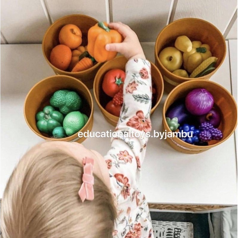 (Ready stock) Farmer's Market Color Sorting Set (First Play) | Shopee ...