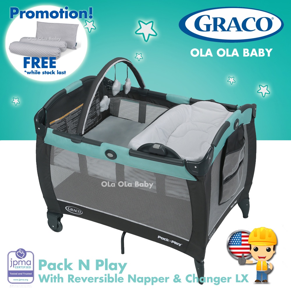 Graco Pack N Play Playard With Reversible Napper & Changer Shopee