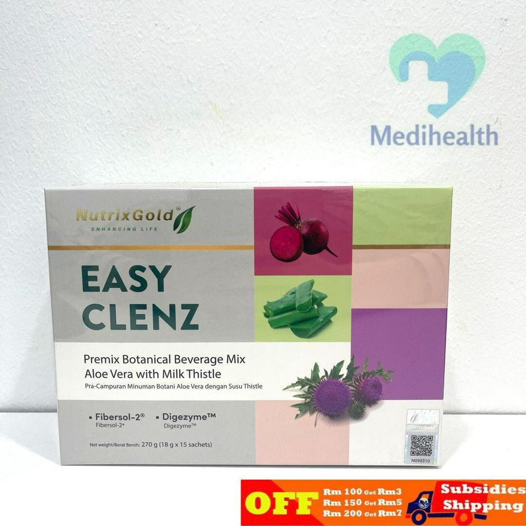 NUTRIXGOLD EASY CLENZ FIBER (18GX15'S) | Shopee Malaysia