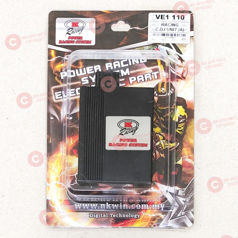 RACING CDI UNIT - WMOTO - VE1 110R/ CUB CLASSIS (NK) | Shopee Malaysia