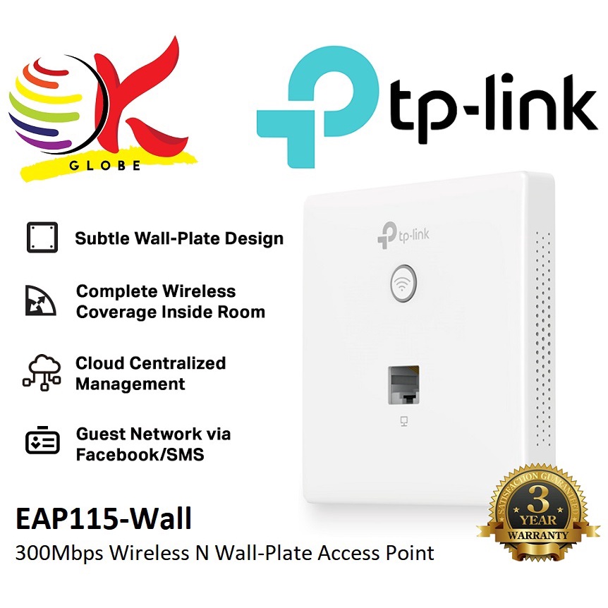 TPLINK EAP115WALL / EAP230WALL / EAP235WALL / EAP615WALL / EAP655