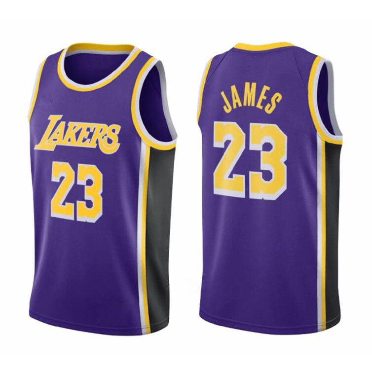  Lakers Uniform 24th James Jersey by Lakers 23rd (Edition)  Reconstruction of Lakers Jersey (Color: B, Size: 4XL) : Clothing, Shoes &  Jewelry