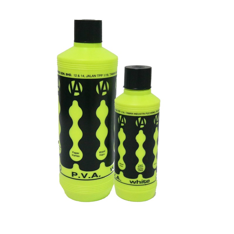 Fairbro P.V.A White Glue/Gam Putih/480ml/200ml/Super Strong Glue ...